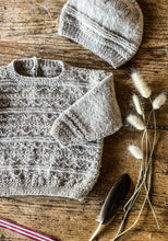 Load image into Gallery viewer, Bc148 Raine Sweater and Hat in 4 Ply