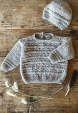 Load image into Gallery viewer, Bc148 Raine Sweater and Hat in 4 Ply