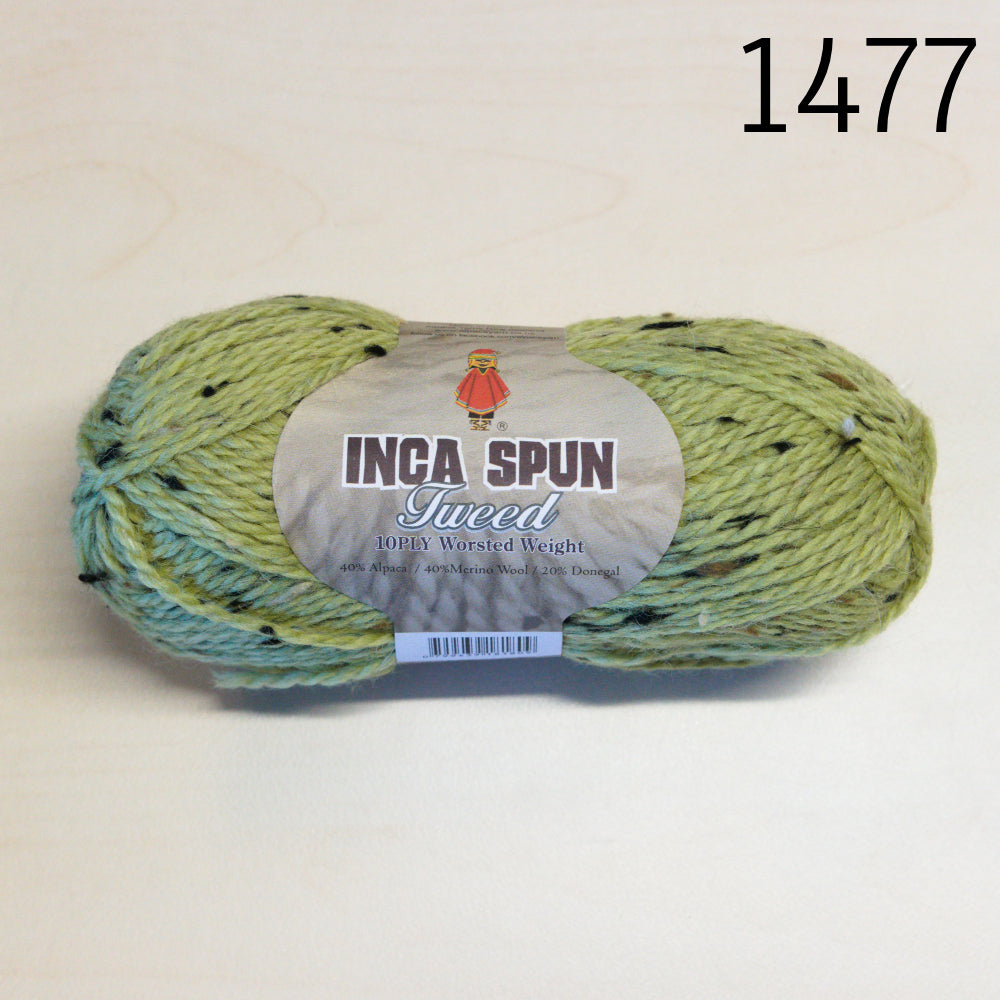 INCA SPUN ALPACA WOOL WORSTED 10 PLY TWEED