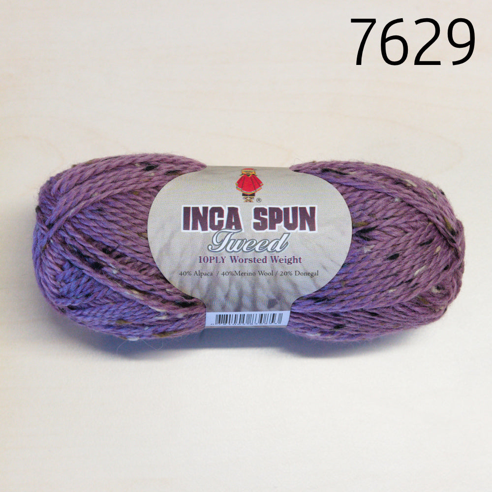INCA SPUN ALPACA WOOL WORSTED 10 PLY TWEED