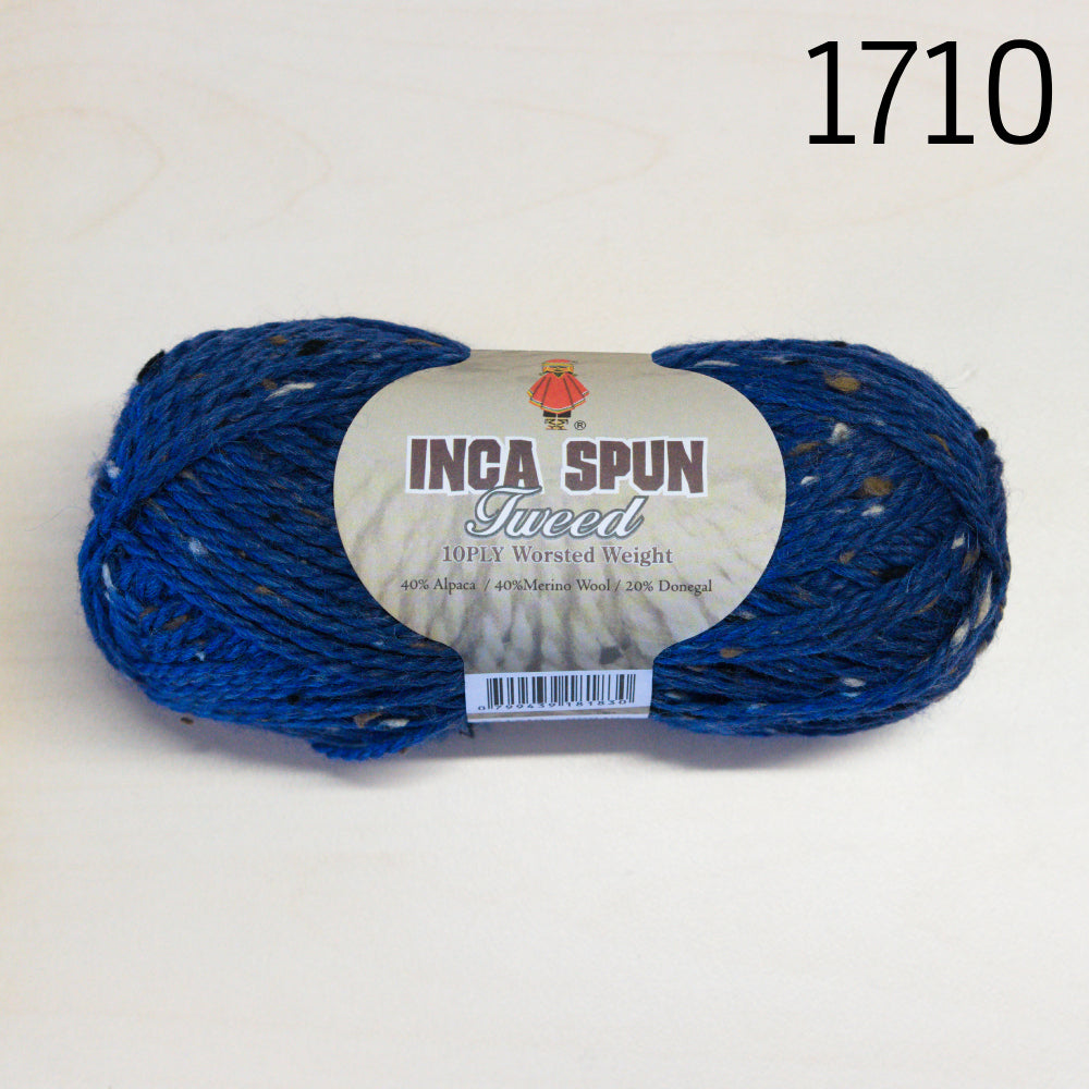 INCA SPUN ALPACA WOOL WORSTED 10 PLY TWEED