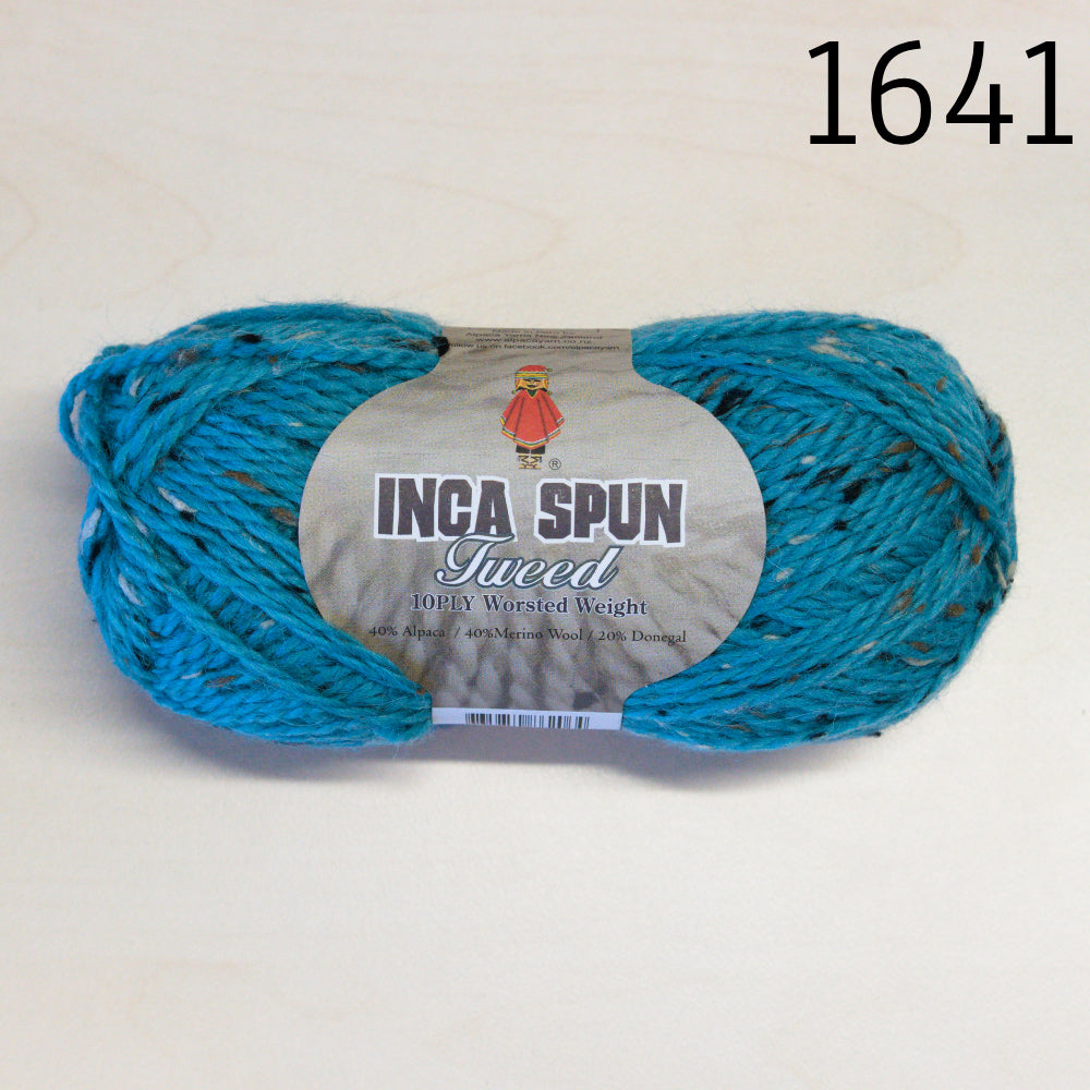 INCA SPUN ALPACA WOOL WORSTED 10 PLY TWEED