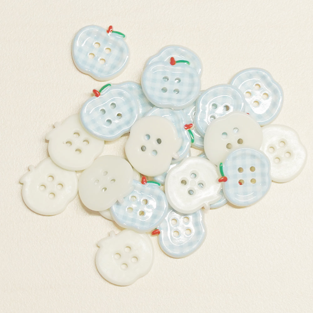 Apple Buttons 17mm