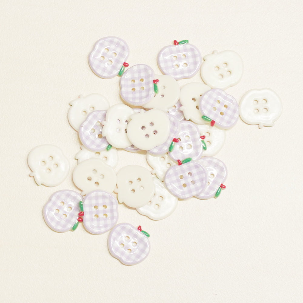Apple Buttons 17mm