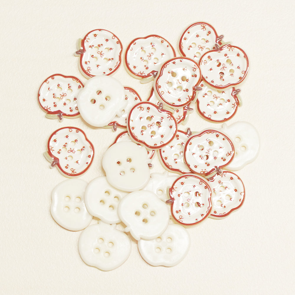 Apple Buttons 17mm