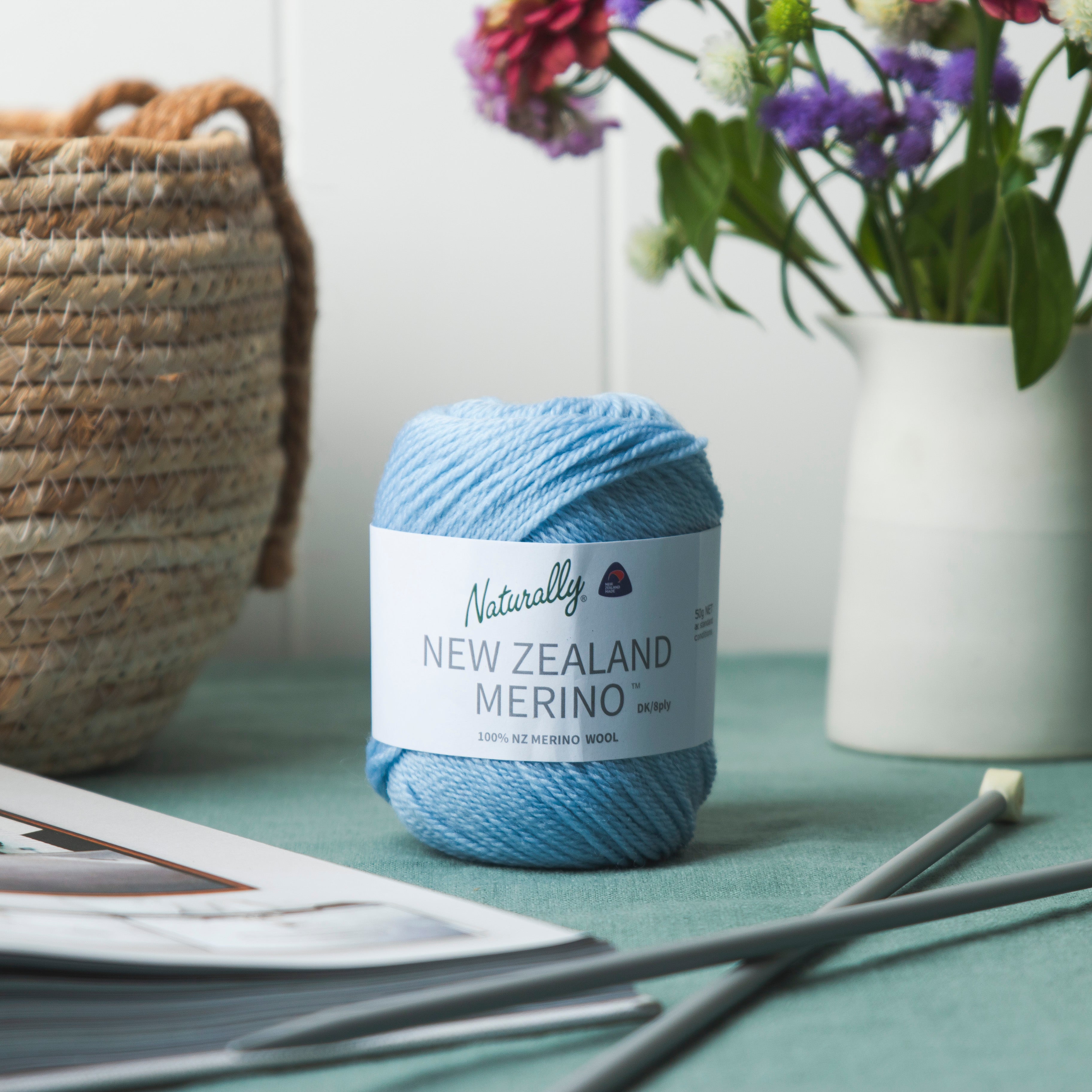New Zealand Merino DK 8 Ply - Discontinued shades