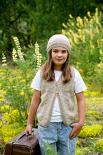 Load image into Gallery viewer, LF65 Collette Vest and Hat in 8 Ply