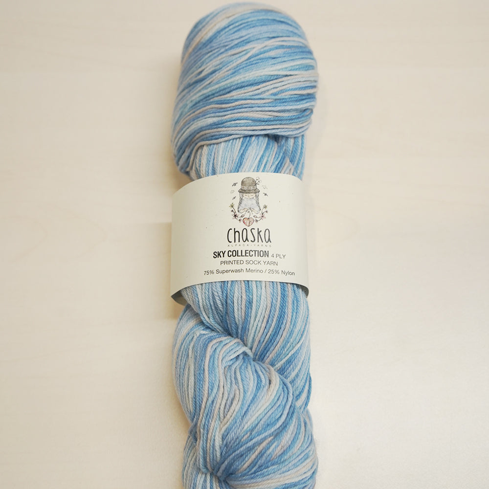 Chaska Sky Collection 4 ply Sock 100g