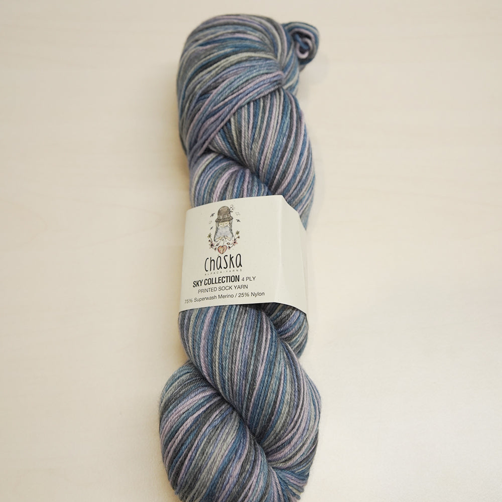 Chaska Sky Collection 4 ply Sock 100g