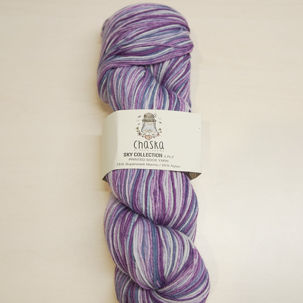 Chaska Sky Collection 4 ply Sock 100g