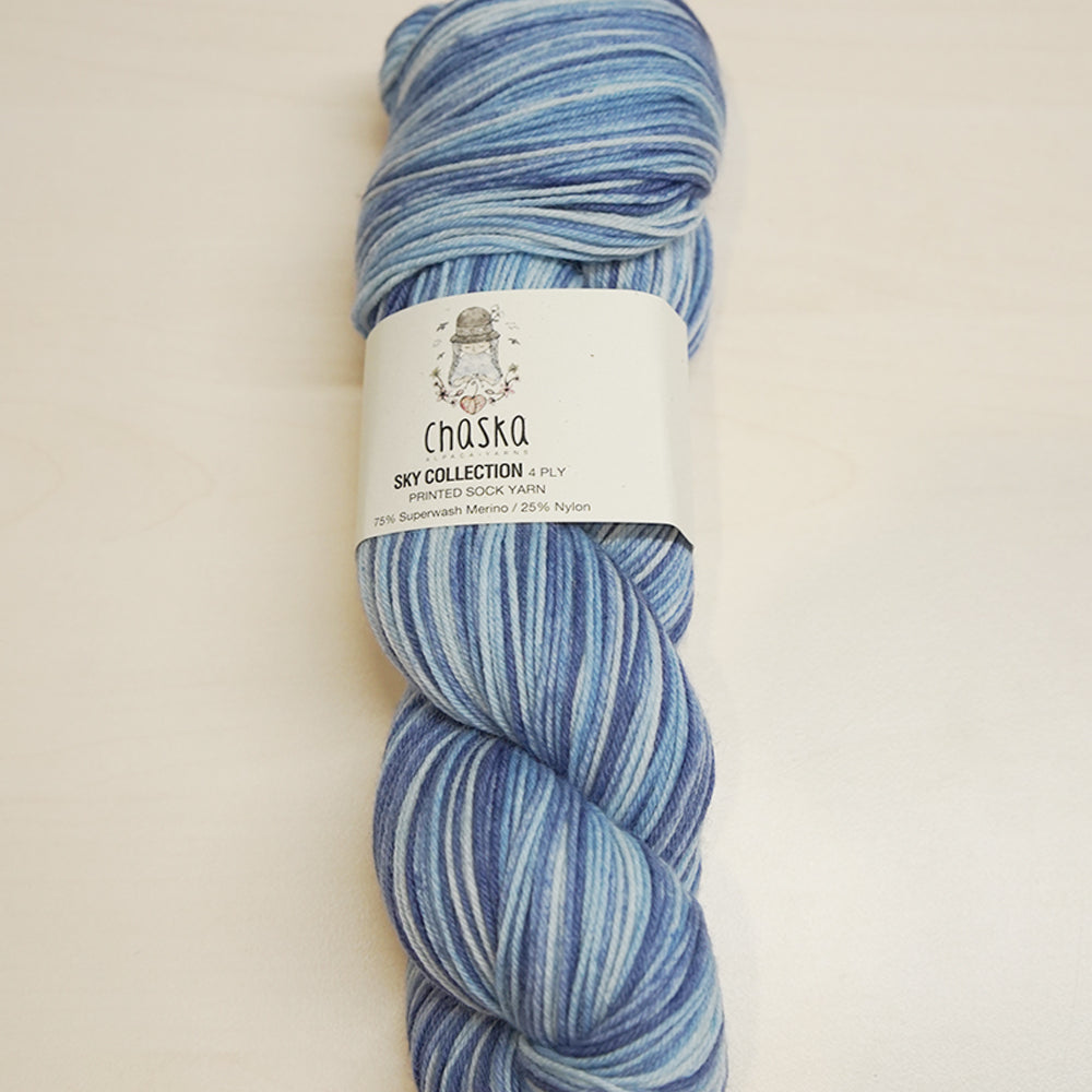 Chaska Sky Collection 4 ply Sock 100g
