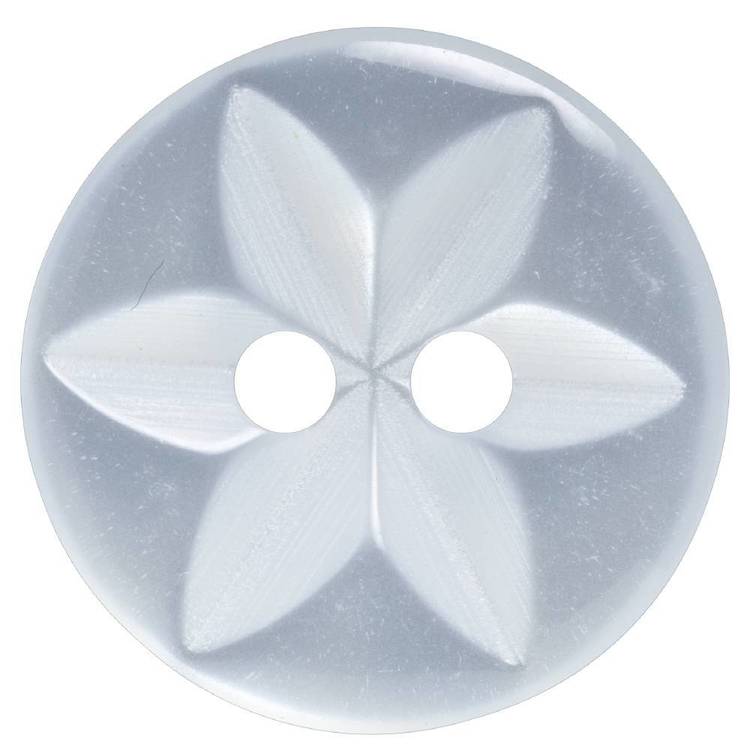 Button Box Basic Round Star Design 16mm