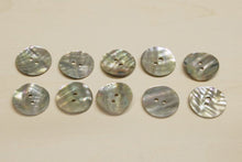 Load image into Gallery viewer, Natural paua shell buttons - 20mm