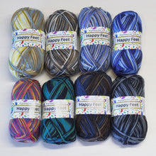 Load image into Gallery viewer, Happy Feet 4 Ply multi-coloured