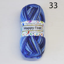 Load image into Gallery viewer, Happy Feet 4 Ply multi-coloured