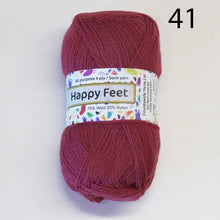 Load image into Gallery viewer, Happy Feet 4 Ply Solid