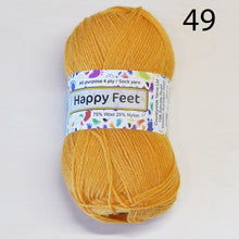 Load image into Gallery viewer, Happy Feet 4 Ply Solid