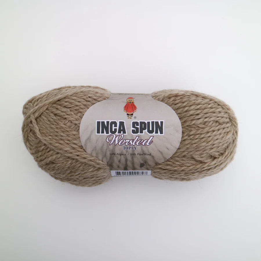 INCA SPUN ALPACA WOOL WORSTED 10 PLY