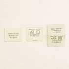 Washing Labels Hand wash or Machine Wash