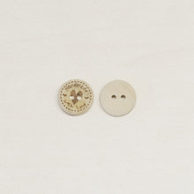 Load image into Gallery viewer, Buttons wooden hand made with love heart
