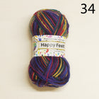 Happy Feet 4 Ply multi-coloured