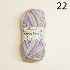 Happy Feet 4 Ply multi-coloured