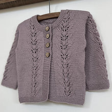 Load image into Gallery viewer, Abby Petite Cardigan &amp; Hat 4ply
