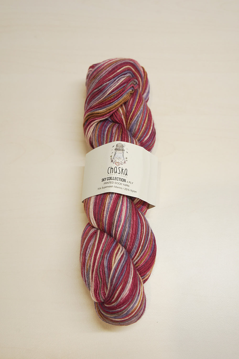 Chaska Sky Collection 4 ply Sock 100g
