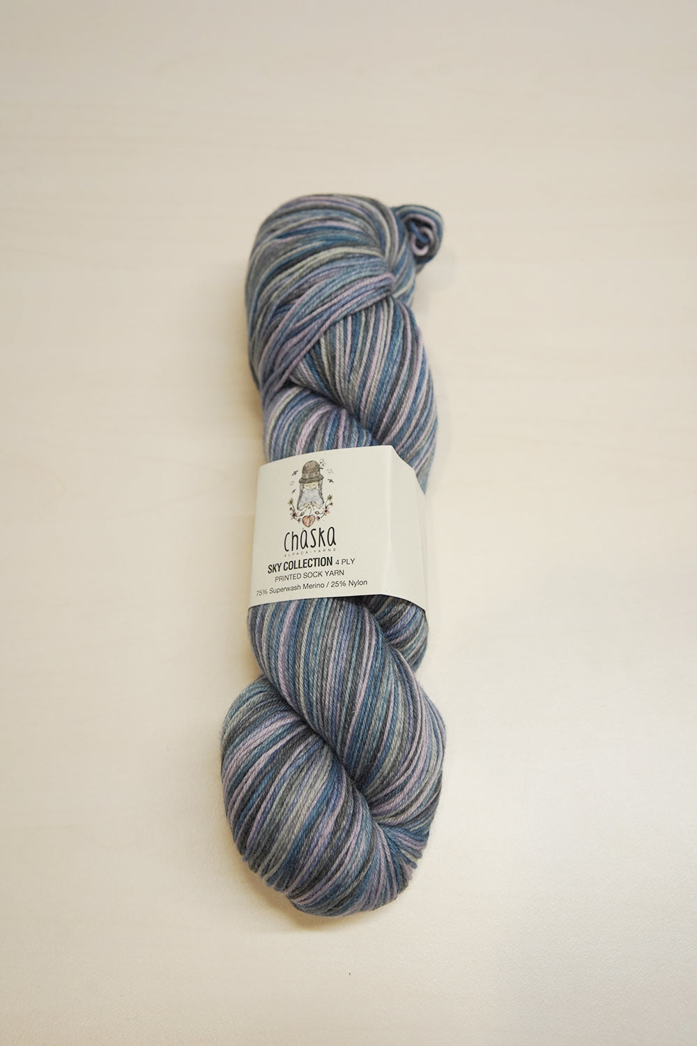 Chaska Sky Collection 4 ply Sock 100g