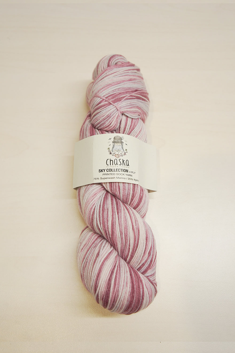 Chaska Sky Collection 4 ply Sock 100g