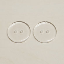 Load image into Gallery viewer, Buttons resin clear
