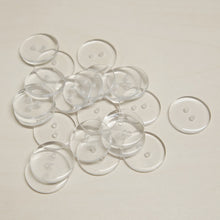 Load image into Gallery viewer, Buttons resin clear

