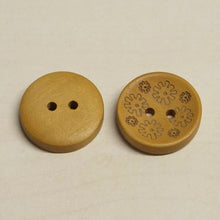 Load image into Gallery viewer, 2-Hole Wooden Buttons
