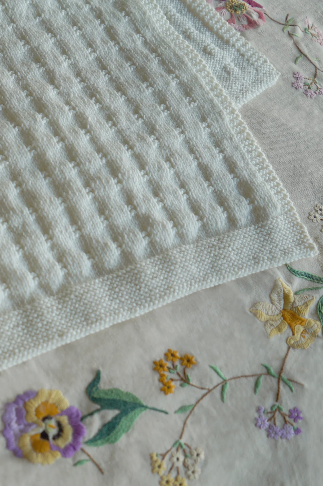 Little Squares Blanket BC44 in 8 Ply