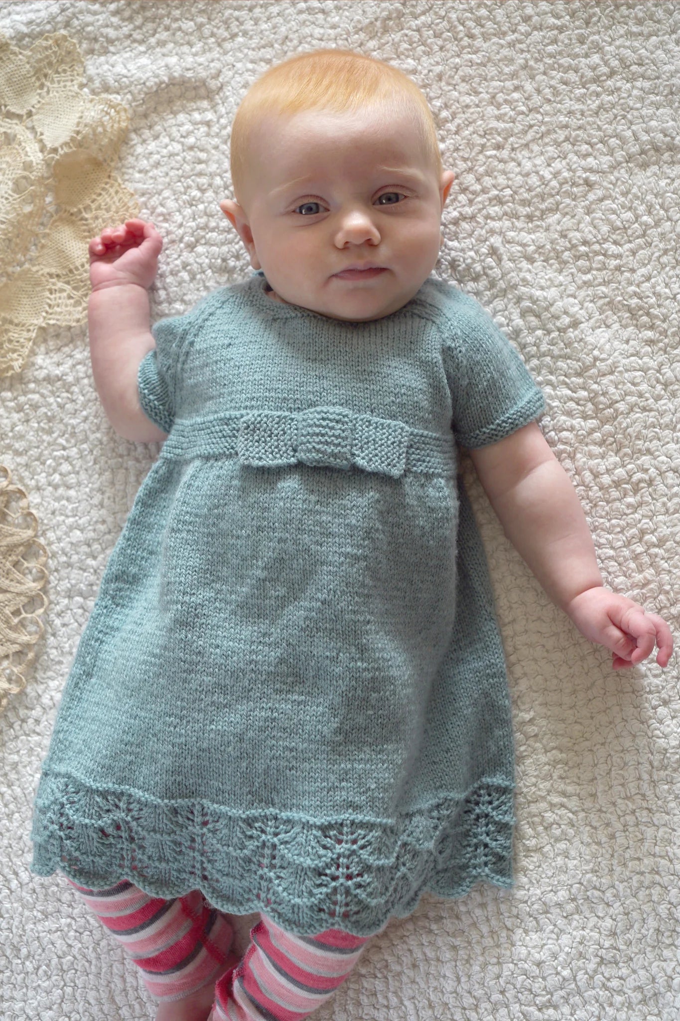 Eleanor Dress BC65 in 4 Ply
