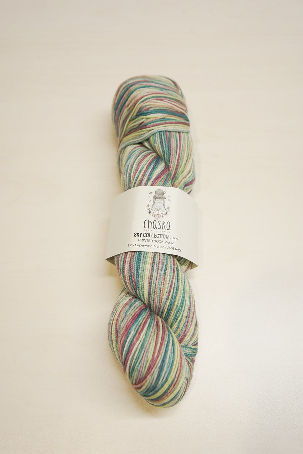 Chaska Sky Collection 4 ply Sock 100g