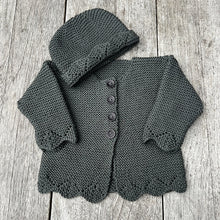 Load image into Gallery viewer, Bobbie Cardigan &amp; Hat 8ply
