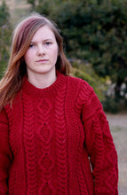 Load image into Gallery viewer, Breeta Sweater and Cardigan - Vintage C609 in 12 Ply
