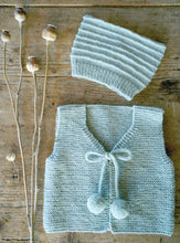 Load image into Gallery viewer, Charlie Vest and Hat BC135 in 8 Ply
