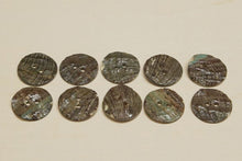 Load image into Gallery viewer, Natural paua shell buttons - 20mm
