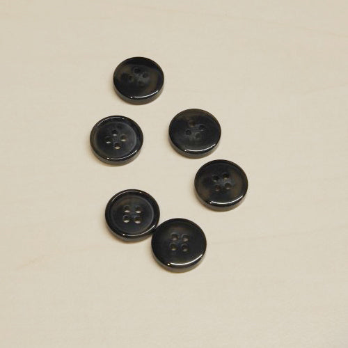4-Hole button black mix