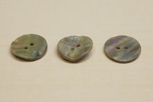 Load image into Gallery viewer, Natural paua shell buttons - 20mm
