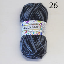 Load image into Gallery viewer, Happy Feet 4 Ply multi-coloured
