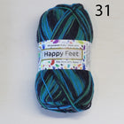 Happy Feet 4 Ply multi-coloured
