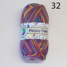 Load image into Gallery viewer, Happy Feet 4 Ply multi-coloured

