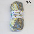 Happy Feet 4 Ply multi-coloured