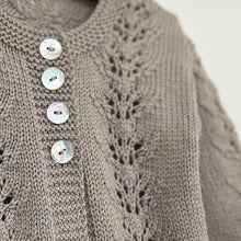 Load image into Gallery viewer, Abby Petite Cardigan &amp; Hat 4ply
