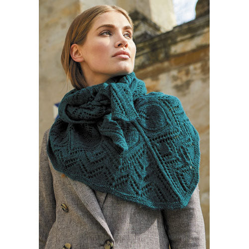 Ecopuno – Womens Shawl (193) Fine DK
