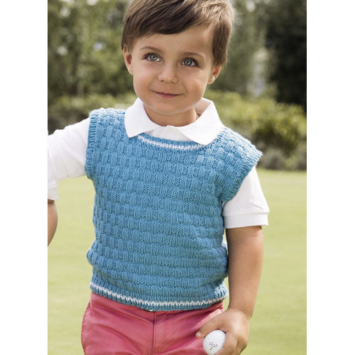 Cool Wool – Childs Slipover (02) 5 Ply