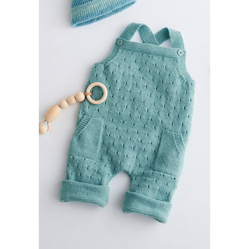 Cool Wool Baby – Infants Bib Pants (45) 4 Ply